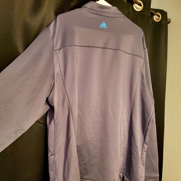 Adidas full zip gold jacket - Picture 2 of 5